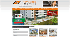 Desktop Screenshot of novacasamanaus.com.br